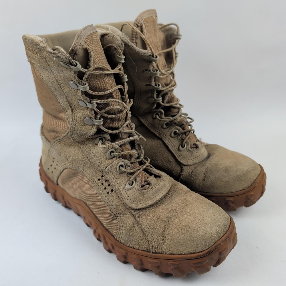 Rocky Boots Mens Size 10 Tan S2V Special Ops Vibram Military Tactical Made USA‎